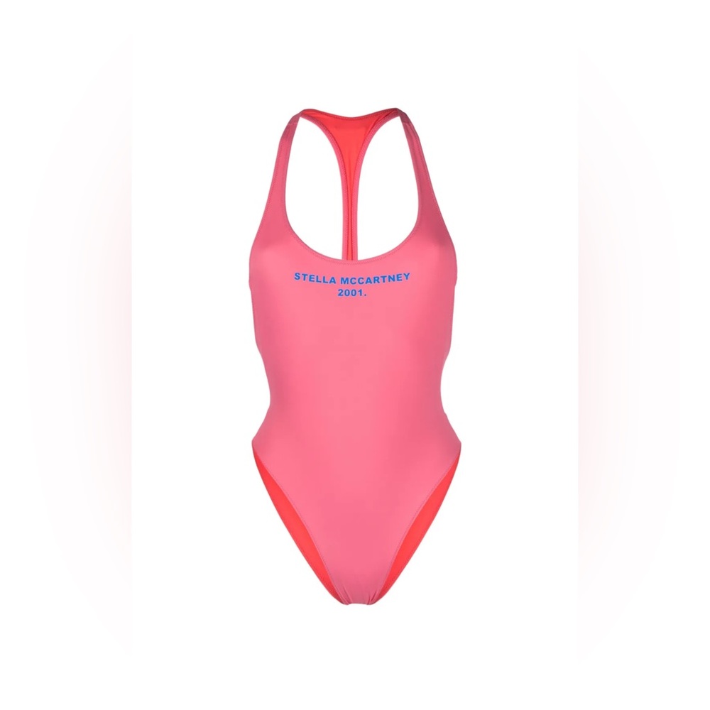 Logo Cutout one piece swimsuit
